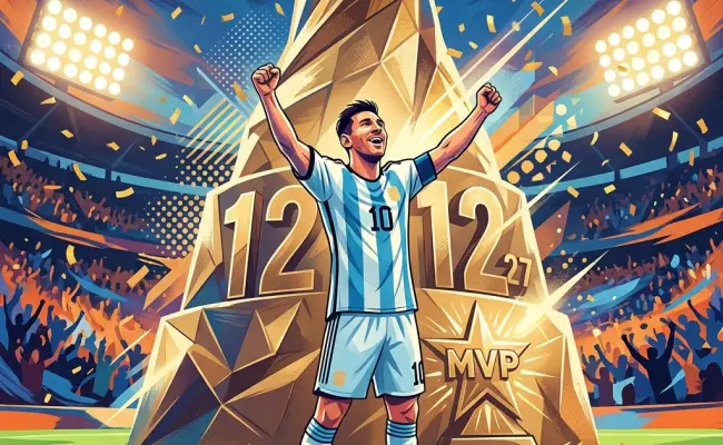 梅西世界杯27场12次斩获全场最佳，这一纪录断档领先